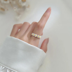 Daisy Flower Ring For Women