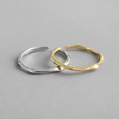 Geometric Irregular Thin Ring