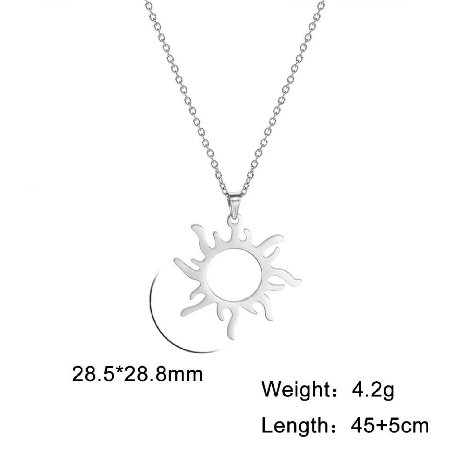 Twisted Sun Totem Women's Pendant